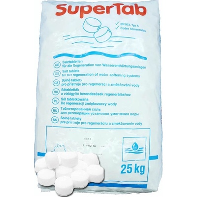 Tabletová regenerační sůl Supertab 1000 kg – Zboží Dáma