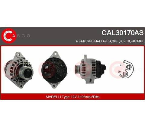 Generátor CASCO CAL30170AS