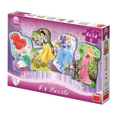 Disney Princezny 4x54 dílků