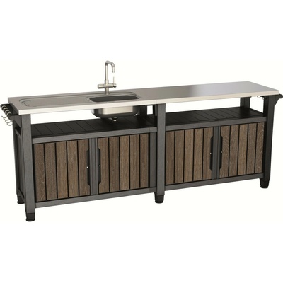 Keter UNITY Chef 415 l Walnut 263920 – Zbozi.Blesk.cz