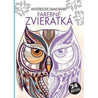 Farebné ziveratká Antistresové omaľovánky