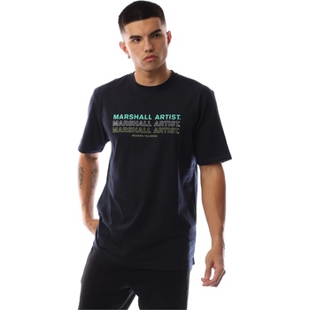 Marshall Artist Тениска Marshall Artist Men's Rept Logo Regular Fit T-Shirt - Navy