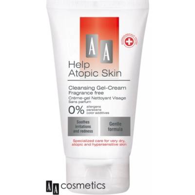 AA Help Atopic Skin čistiaci gélový krém neparfumovaný 150 ml