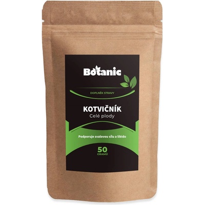 Botanic Kotvičník Tribulus Celé plody 50 g – Zboží Mobilmania