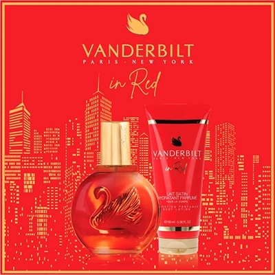Gloria Vanderbilt Vanderbilt In Red подаръчен комплект с парфюмна вода 100мл за жени 1 бр