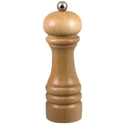 Bisetti Mlynček na korenie drevený svetlý 16,5 cm