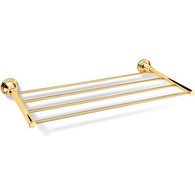 DECOR WALTHER Закачалка на релса за кърпи Decor Walther Classic с четири части 60 см злато (0512520)