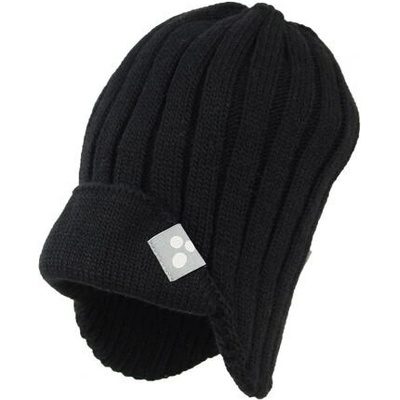 Huppa dětská pletená čepice Young black