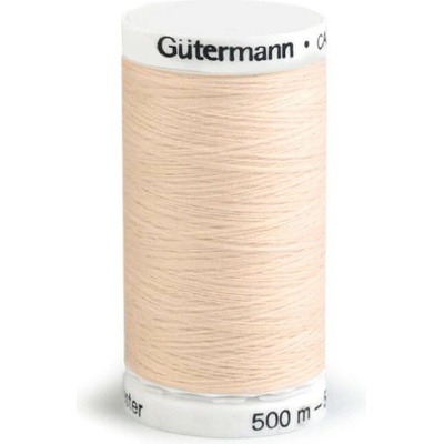 Polyesterové nite Gütermann návin 500 m Farba: 802 Marshmallow
