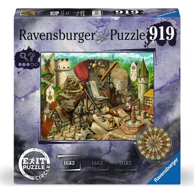 RAVENSBURGER Únikové EXIT Kruh Anno 1683 919 dílků – Zboží Dáma