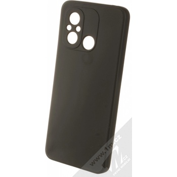 Pouzdro 1Mcz Matt Skinny TPU ochranné silikonové Xiaomi Redmi 12C, Poco C55 černé