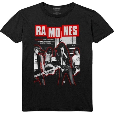 Ramones Barcelona Black 2XL Риза (RATS70MB05)
