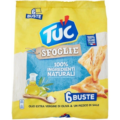 TUC chrumkavé krekry s lahodnou chuťou olivového oleja 32g-6ks
