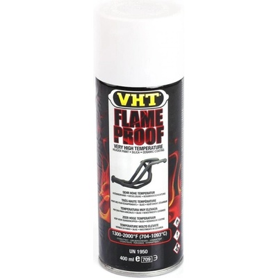 VHT Žáruvzdorná barva ve spreji - bílá základová (400 ml) - Flame Proof