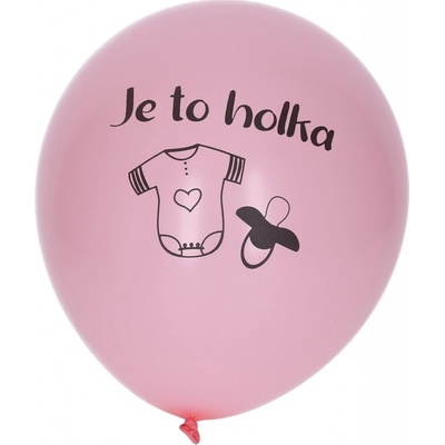 Koh-i-noor Balónek nafukovací 30 cm sada Holka W025453