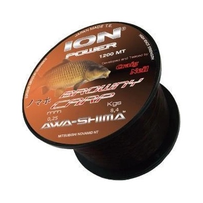 Awa-Shima Ion Power BROWNY CARP 1200 m 0,35 mm