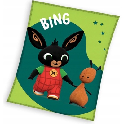 Carbotex Mikroplyšová deka Zajíček Bing Coral BING231001B
