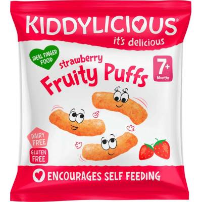 Kiddylicious ovocné křupky jahodové 10 g