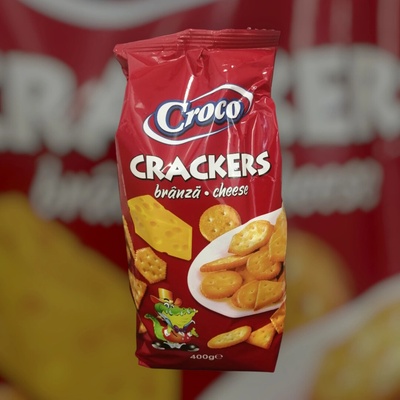 Croco crackers syr 400 g