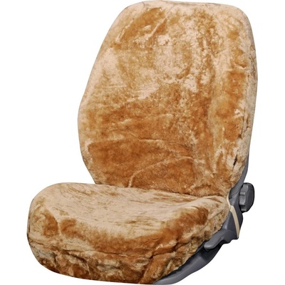Autopoťah HP Autozubehör 19769 Vollbezug Lammfell Camel VS autopoťahy Pravá jehněčí vlna camel