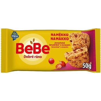 Opavia BeBe Dobré Ráno Namäkko brusnica a ovocie cereálny bochník 50 g