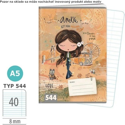 Anekke zošit 544 A5