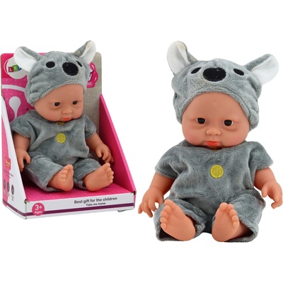 mamido Malá batoľa v šedom oblečku a čiapočke koala