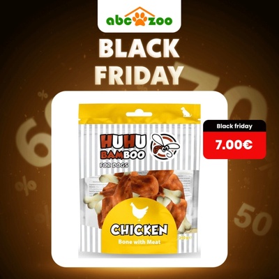 Huhubamboo kosť s kuracím 250 g
