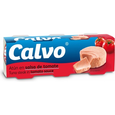 Calvo Tuňák v rajčatové omáčce 3 x 80 g – Sleviste.cz