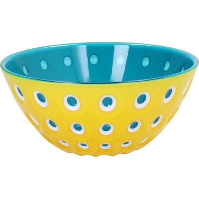 guzzini Le Murrine miska žlutá bílá námořnická modrá 20 cm