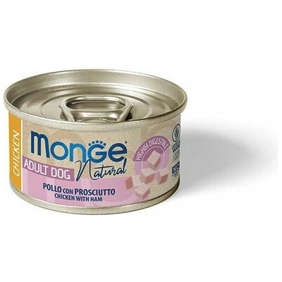 Monge Adult Natural kuracie mäso so šunkou 95 g