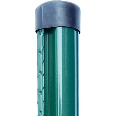 Plotový stĺpik spinkovací 200 cm, priemer 48 mm, hrúbka steny 1,50 mm, machová zelená