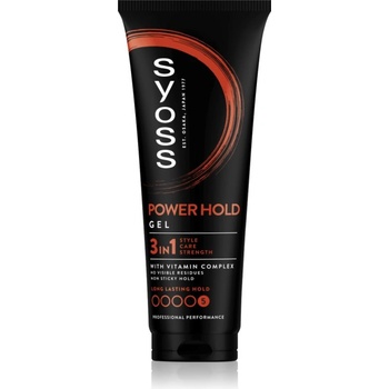 Syoss Power Hold оформящ гел с екстра силна фиксация 250ml
