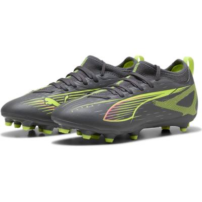PUMA Детски футболни бутонки Puma Unisex Kids Ultra Match Firm Ground Football Boots - Matte Silver