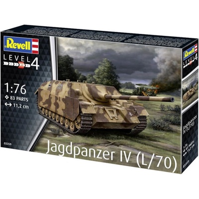 Revell Сглобяем модел, Revell, Jagdpanzer IV L/70, 83 части