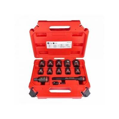 Impact Socket Set 1/2 10-24mm Shockwave Impact Duty 13pcs MILWAUKEE