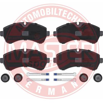 MASTER-SPORT GERMANY Brzdové platničky-sada PREMIUM 13046048272N-SET-MS