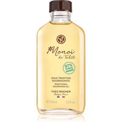 Yves Rocher vyživující olej na tělo a vlasy Monoi de Tahiti 100 ml