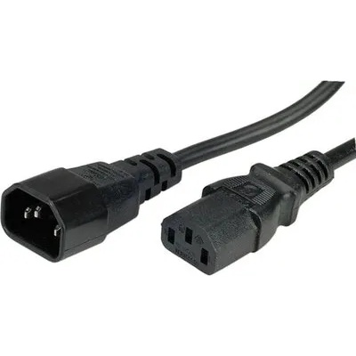 Roline Power cable C14 to C13 extension, 0.5m (19.08.1505)