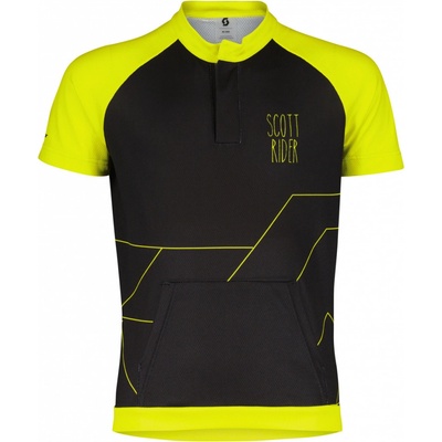 Scott Shirt Jr RC Team s/sl blck/sul yel