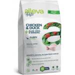 DIUSAPET Alleva® holistic (puppy mini) chicken & duck + aloe vera & ginseng - пълноценна храна за млади кученца от миниатюрни и малки породи, както и за бременни и кърмещи кучета, Италия - 12 кг 2193