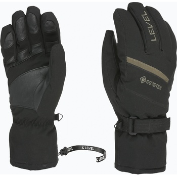 Level Мъжки скиорски ръкавици Level Evolution Gore-Tex pk black