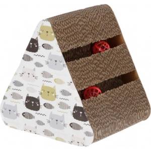 Kerbl Драскало за котка Kerbl Boon - екологично, от картон 22 x 26 x 26 см, Германия - 81637
