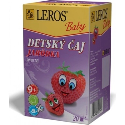Leros baby jahůdka ovocný 20 x 2 g