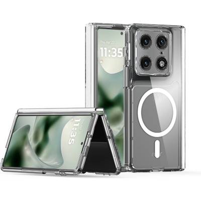 Motorola Прозрачен Магнитен Калъф за Motorola Razr Fold 5G DUX DUCIS Clin Series със Скрийн Протектор от Хидрогел