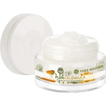 Image 1 of Yves Rocher Pure Calendula Regenerating Moisturizer Възстановяващ овлажняващ дневен/нощен крем 50мл