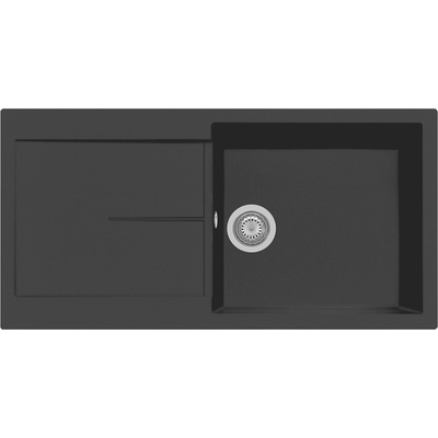 Plados PLADOS КУХ. МИВКА INFINITY 99-10 990x500 ЧЕРЕН МАТ (NF9910/70)