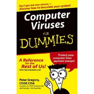 Computer Viruses for Dummies | Peter H Gregory (ISBN: 9780764574184)
