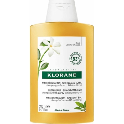 Klorane Tamanu and Monoi BIO vyživující šampon 200 ml