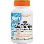 Doctor's Best High Absorption Curcumin 1000 mg | With C3 Complex & BioPerine [120 Таблетки]